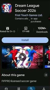 dream League soccer 2026.