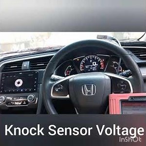 P0328,Knock Sensor Voltage High Current, new Honda2018