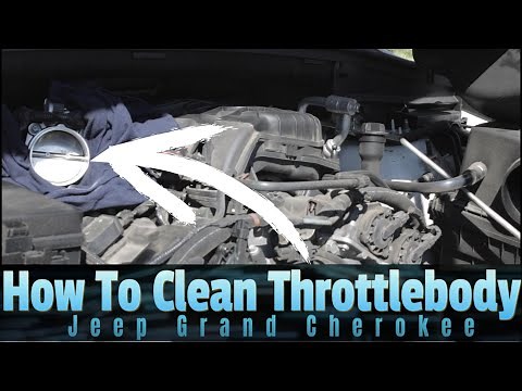 How to Clean 2014-2019 Jeep Grand Cherokee Throttle Code P0222 and P0123