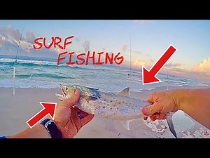Fort Morgan, Alabama Surf Fishing Day 1