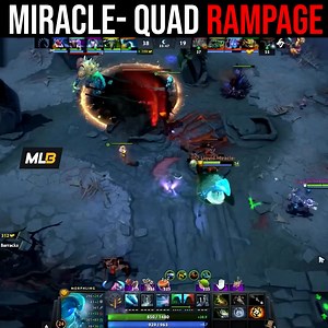 14K views · 64 reactions | Miracle- Quad Rampage Morphling, grabe balik ka na! #dota2 | Dar | Facebook