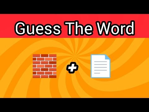 Guess the Word by Emojis 🧠✨ | 50+ Emoji Quiz | Can You Get Them All? 🤔🔥