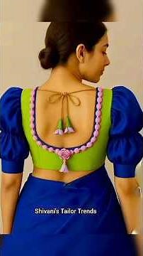 "🧵Back Blouse Designs That’ll Make Heads Turn in 2025 💥 | Unique Styles You’ve NEVER Seen! 😲✨"