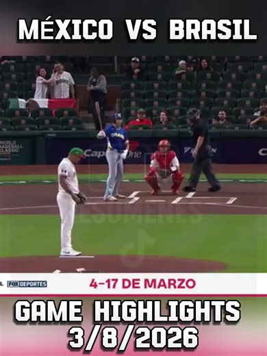 Mexico vs Brazil Game Highlights - World Baseball Classic