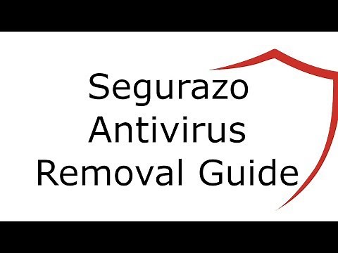 Segurazo Antivirus Removal Guide