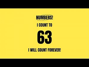63! I'm Counting From 0 To 63! Learning to Count in English!