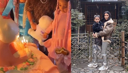 Kim Kardashian throws ‘Hello Kitty’ themed birthday bash for daughter Chicago