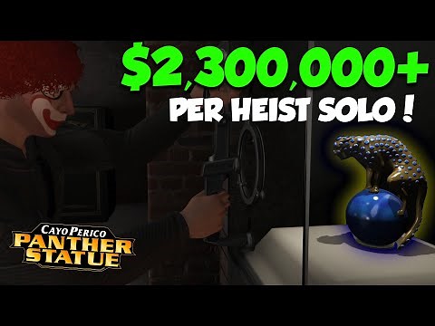 Cayo Perico Heist PANTHER Statue Walkthrough! | GTA Online Heist Guide