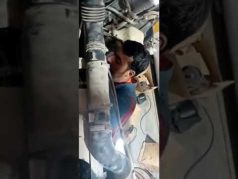 isuzu NPR 4hl1 engine,change exaust brake...ENGR.ABDUL MHOSEN