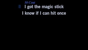 Karaoke Magic Stick - Lil' Kim - CDG, MP4, KFN - Karaoke Version