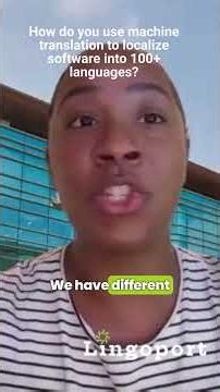 Elizabeth Plaza - Machine Translation in Hyperlocalization