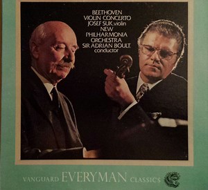 Ludwig van Beethoven, New Philharmonia Orchestra, Josef Suk, Sir Adrian Boult - Violin Concerto