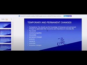 S.1 CHEMISTRY LESSON: TEMPORARY AND PERMANENT CHANGES