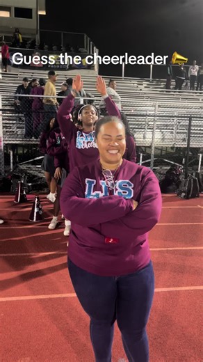 Guess the cheerleader with Coach Simpson 🐶🩵📣 #fridaynightlights #blackgirlscheer #stompnshake ##highschool #guessthecheerleaderchallenge #highschoolcheer #playoffs #cheerleadersoftiktok