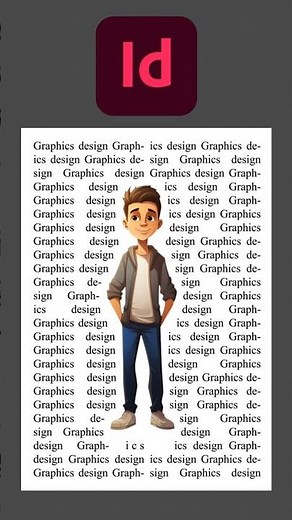 How to place text around images in InDesign 📖🧍🖌️