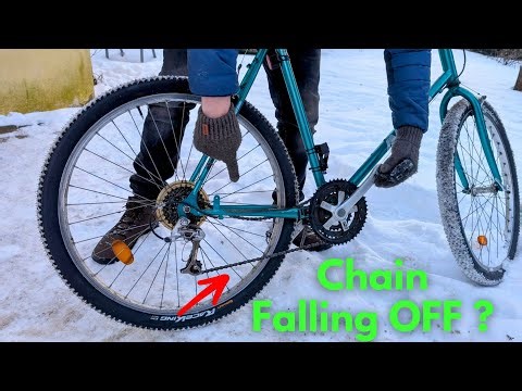 FIXED - Bike Chain Keeps Falling OFF - Especially when Coasting or Back Pedaling