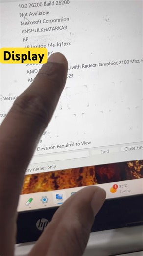HP Laptop 14s Series Screen Display Brightness Not Control Problem in Windows#macnitesh#2026short