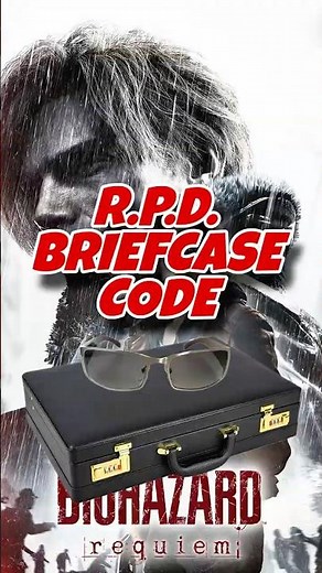 R.P.D. Briefcase Code | RESIDENT EVIL: requiem #re9 #residentevil #requiem #ps5