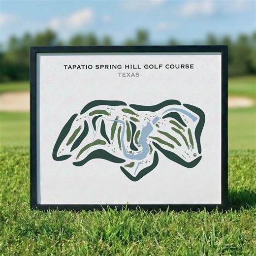 Tapatio Springs Golf Course, Texas | Golf Course Map, Golf Map, Golfer Gift for Him, Scorecard Layout, Golfer Boyfriend Gift,art Print Decor - Etsy
