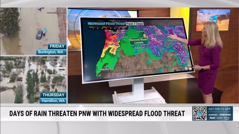 Break for Pacific Northwest today, more rain starts Sunday