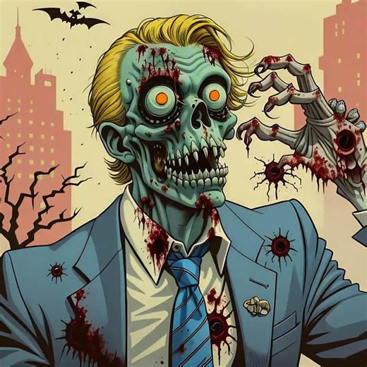 Zombies are out - A Collection of 38 Short 4K AI Horror Animation Videos #animation #stablediffusion