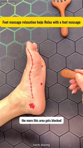 10K views · 4.5K reactions | Home Workout & Foot Massage Routine 禮✨ Stimulate meridians and relax your whole body — perfect for middle-aged and senior wellness!  If you’re curious about it, comment “WOW” and I’ll send you more details. #HomeWorkout #FootMassage #MeridianHealth #AntlerComb #SeniorFitness | Healing Taichi Mastery | Facebook