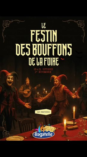 Festin des Bouffons de la Foire pour Halloween