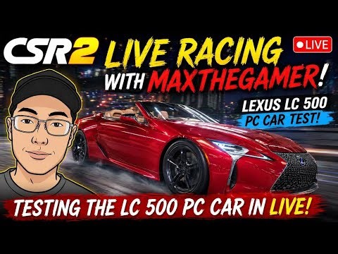 CSR2 Live Racing! Testing the LC500 Convertible in Live!