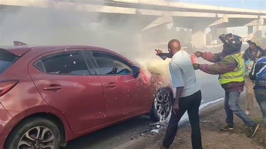 I will say it againAvoid this aftermarket car music systems and alarm systemsIf not done properly,you might end up like this guyI experienced this on June 2024Nilikua nichomekee pale JKIA with a honda fit yenye ilikua na wrong wiring ikashot