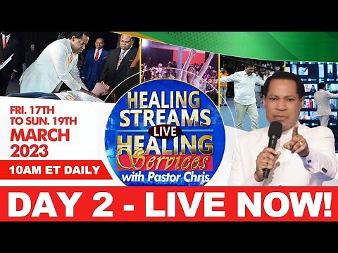 Healing Streams Live Healing Service with Pastor Chris - Day 2