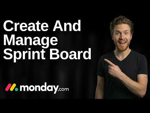 How To Create And Manage Sprint Board On Monday.com (2026 Easy Guide)