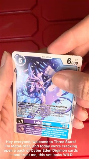 Cyber Eden Digimon pack opening! Did we pull FIRE or digital disappointment?!