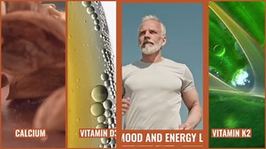 Vitamin D3 5,000 IU + K2 MK-7 100 mcg - 2-in-1 Bone, Immune & Heart Support, Easy to Swallow, Non-GMO - 180 Capsules