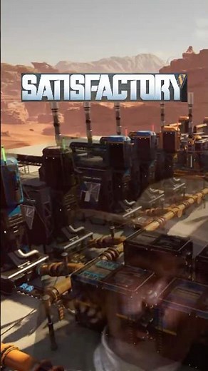 This Super Easy Oil Set Up Gets You Everything You Need in Satisfactory #satisfactory #shorts