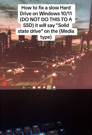 Fixing a Slow Hard Drive on Windows 10/11