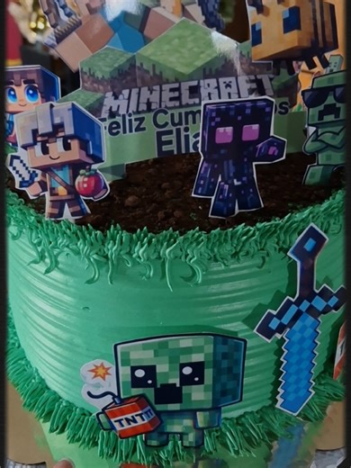 Delicious Minecraft Birthday Cake Ideas