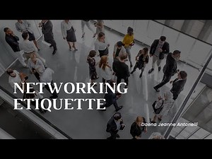 Networking Etiquette