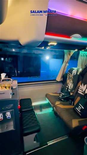 Bus pariwisata 28 seat sandaran kaki #salamwisatatour #buspariwisata #jetbus5 #basuri
