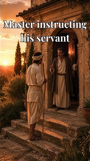 The Parable of the Master and His Servant | Faithful Service and Humility #JesusParables #BibleStory