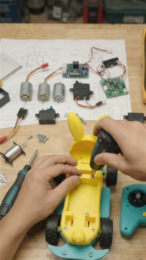 DIY 3D Printed RC Car | Remote Controlled Toy Car Making at Home