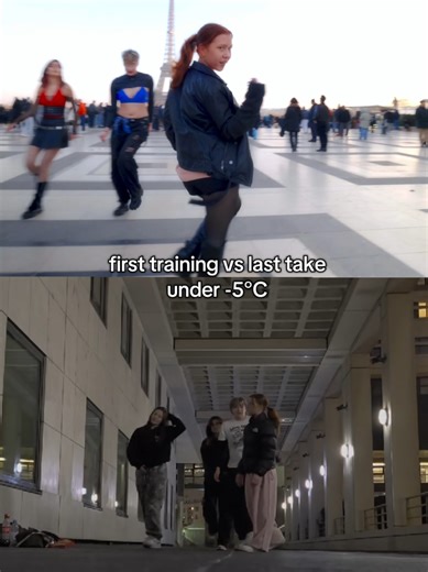 K-Pop Dance Challenge in Freezing Temperatures