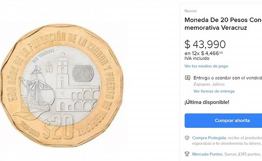 ¿Cuáles son las monedas conmemorativas más caras de México?