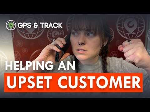 Upset customer didn't get her package, but the gps unit shows at her house.