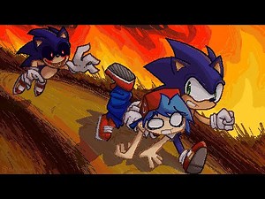 Confronting Yourself (Instrumental) - FNF VS Sonic.EXE (Confronting Yourself (FF Mix) OST