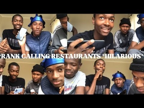 Prank Calling Restaurants*HILARIOUS*😂 ||Namibian YouTuber