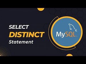 05. Select DISTINCT statement | Database management system | MySQL workbench