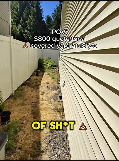 Marco Garcia on Instagram: "POV: 18 y/o quoting $800 💩 cleanups, am I crazy or nah? #business #lawncare #entrepreneur #pov"