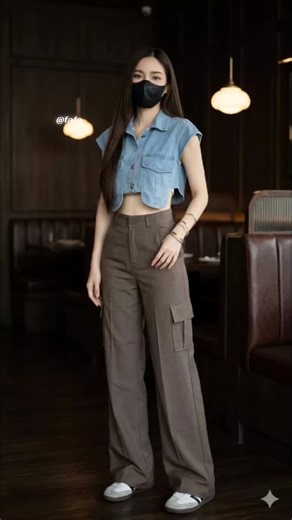 Cargo pants กางเกงขายาวคาร์โก้ผ้าสโนว์ ทรงกระบอกกลาง ยาว 41 นิ้ว มี 7 สี #กางเกงคาร์โก้ขายาว #กางเกงคาร์โก้ผู้หญิง #กางเกงคาร์โก้กระบอกกลาง