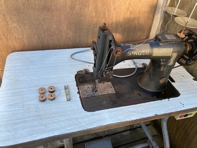 Singer 132K Walking Foot Leather Industrial Sewing Machine Saddlery Harness Belt | eBay UK