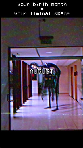 Your birth month = your worst nightmare #liminalspace #weirdcore #backrooms